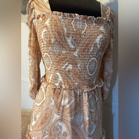 70s Floral maxi dress - Picture 3 of 4